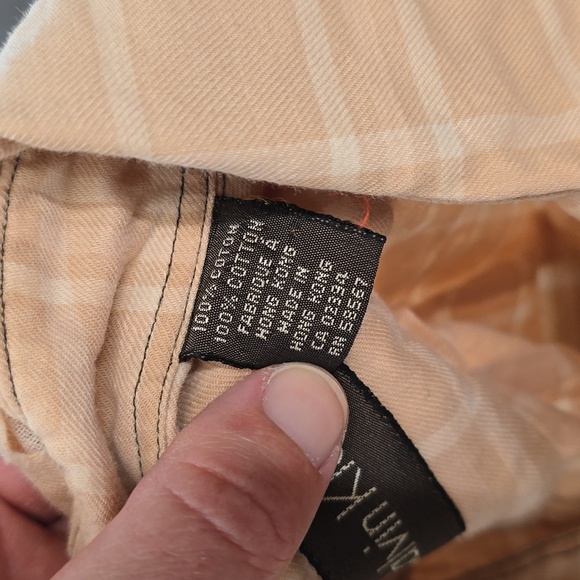 Calvin Klein flannel button down - Picture 6 of 8